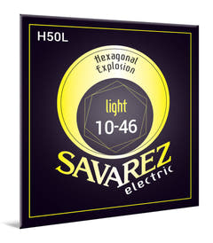 Savarez H50L Hexagonal Explosion cuerdas de guitarra eléctrica, light .010 a .046