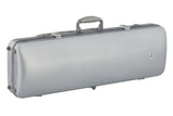 GEWA Polycarbonate violinkasse 1/2-4/4, sølv