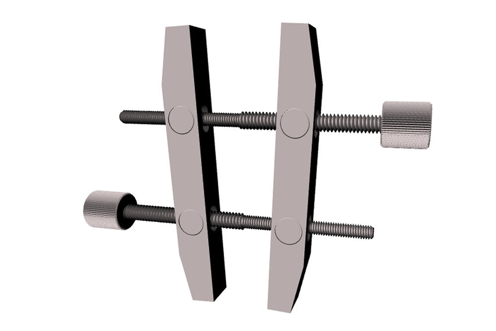 GEWA Mini abrazadera paralela para grietas de tapa de violonchelo, 55 mm