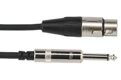 GEWA Pro Line cable de micrófono 9 m, XLR hembra a jack mono
