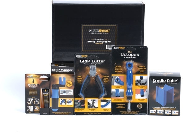 MusicNomad MN146 Pack premium para cambio de cuerdas
