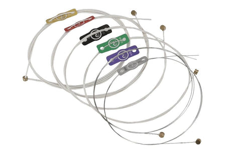 Cuerdas de guitarra Adamas Silk & Steel 4848-NU, Custom-Light .010-.047