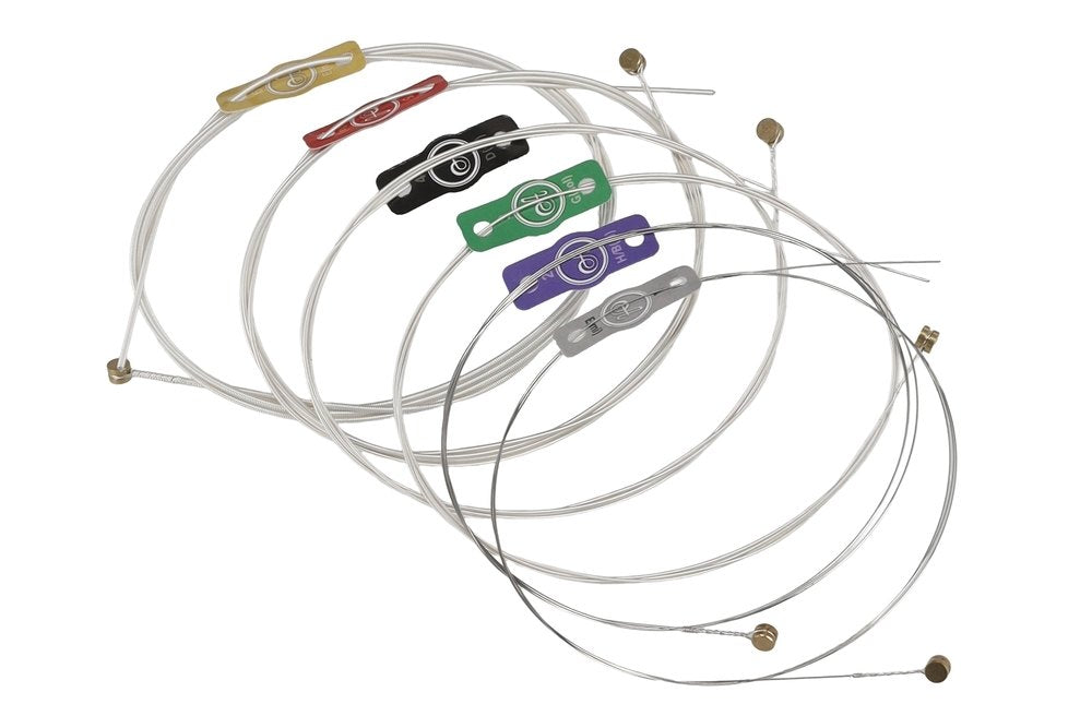 Cuerdas de guitarra Adamas Silk & Steel 4848-NU, Custom-Light .010-.047