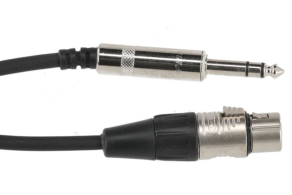 GEWA Pro Line cable balanceado de 6 m, jack estéreo a XLR hembra