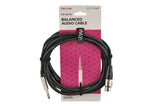 GEWA Pro Line cable balanceado de 6 m, jack estéreo a XLR hembra