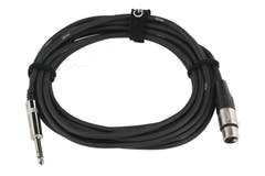 GEWA Pro Line cable balanceado de 6 m, jack estéreo a XLR hembra