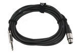 GEWA Pro Line cable balanceado de 6 m, jack estéreo a XLR hembra