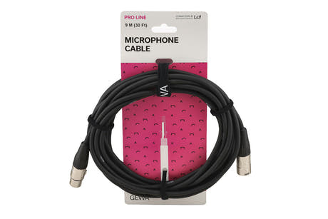 Cable de micrófono GEWA Pro Line de 9 m, XLR hembra a XLR macho