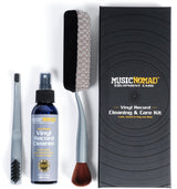 MusicNomad MN890 Kit de limpieza para discos de vinilo 6'n1