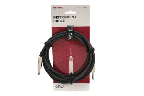 GEWA Pro Line cable de instrumento de 3 m, con jack recto