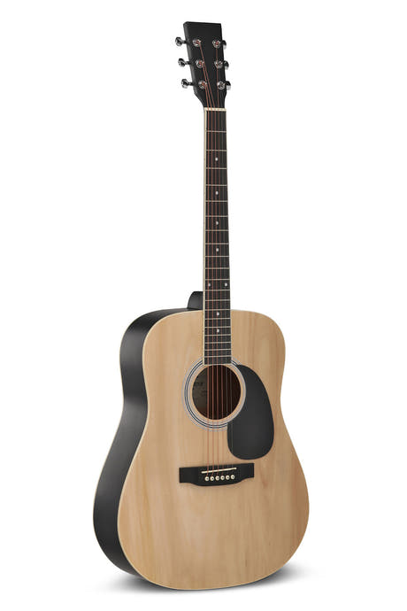 VGS Cataluna guitarra western, natural, con gig bag