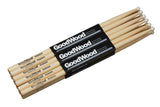 Vater Goodwood Fusion trommestikker, hickory 2. sortering, nylonspids