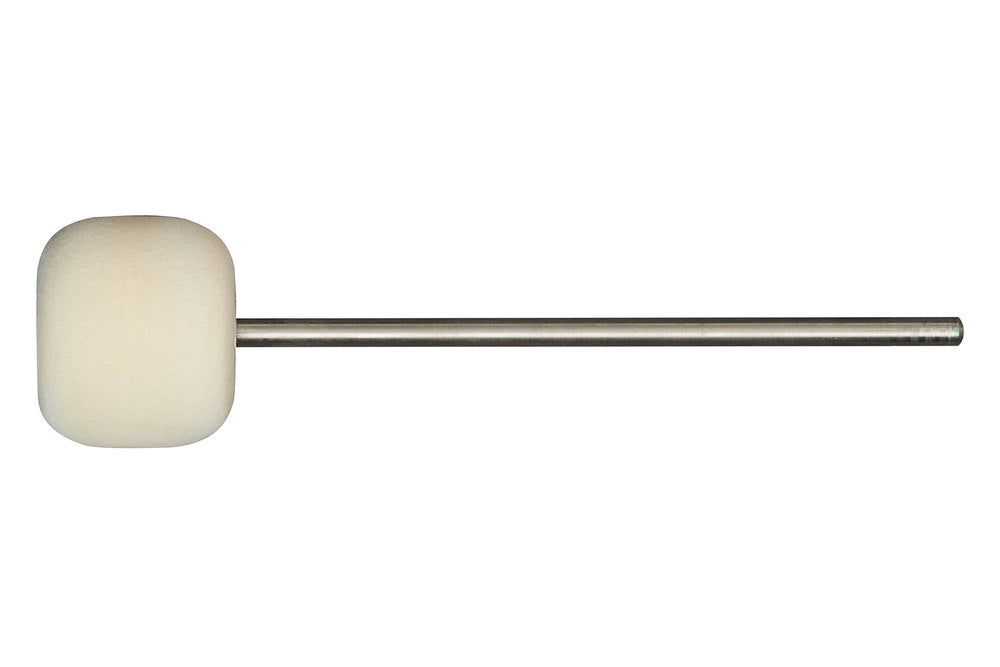 Maza de bombo Vater Bass Drum Beater Hard Felt, de fieltro