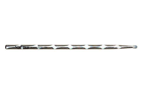 Vater Color Wrap 5A Silver Optic baquetas, nogal, punta de nailon