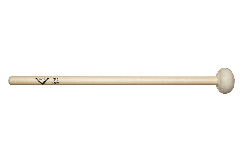 Vater Timpani Mallet T4 mazas para timbal, fieltro blando, mango recto
