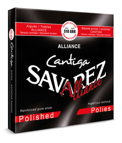 Savarez 515RH5 Alliance Cantiga A5 cuerda de bajo pulida, normal tension