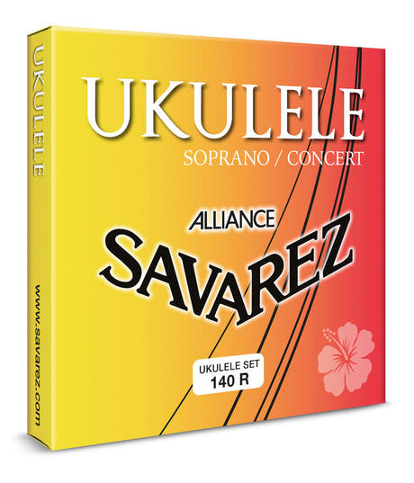 Juego de cuerdas Savarez 140R Alliance para ukelele soprano y de concierto