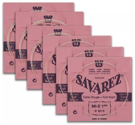 Savarez 524R cuerda de bajo D4 para guitarra clásica, Traditional 520R