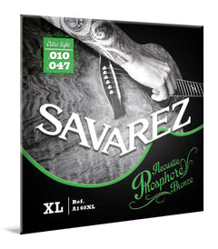 Savarez A140XL Acoustic Phosphor Bronze, extra light .010 a .047
