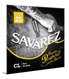 Savarez A140CL Acoustic Phosphor Bronze, custom light .011 a .052