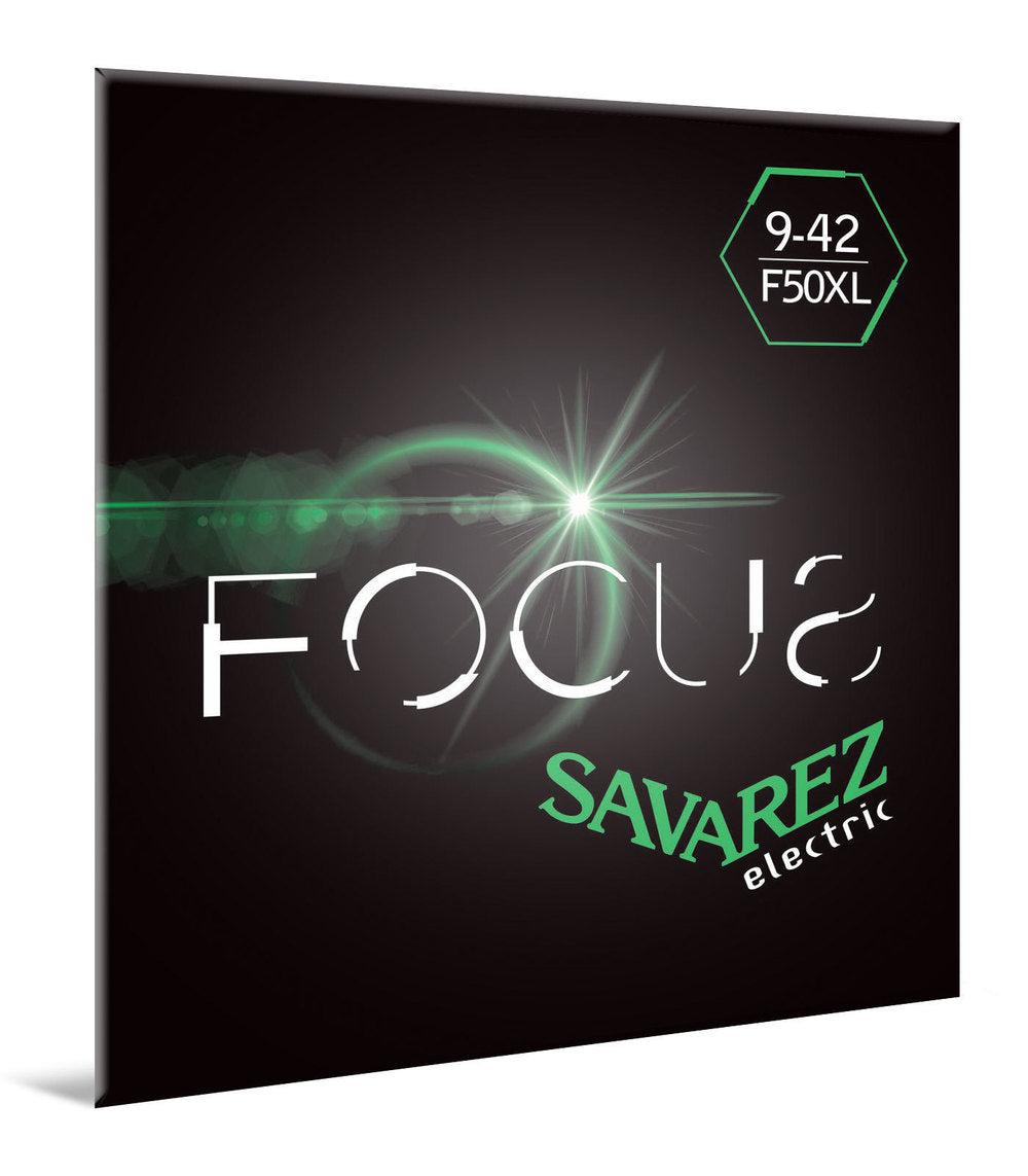 Savarez F50XL Focus cuerdas para guitarras eléctricas, extra light .009 a .042