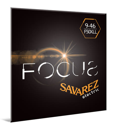Cuerdas para guitarra eléctrica Savarez F50XLL Focus, mixtas .009 a .046