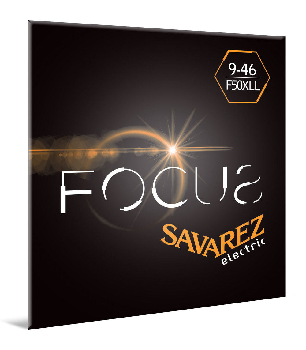 Cuerdas para guitarra eléctrica Savarez F50XLL Focus, mixtas .009 a .046