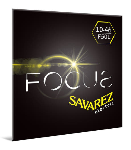 Cuerdas para guitarra eléctrica Savarez F50L Focus, light .010 a .046