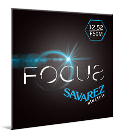 Cuerdas de guitarra eléctrica Savarez F50M Focus, medium .012 a .052