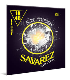 Savarez X50L Nickel Explosion cuerdas para guitarra eléctrica, light .010 a .046