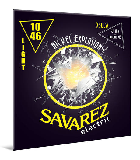Savarez X50LW Nickel Explosion, light .010 a .046 con G entorchada
