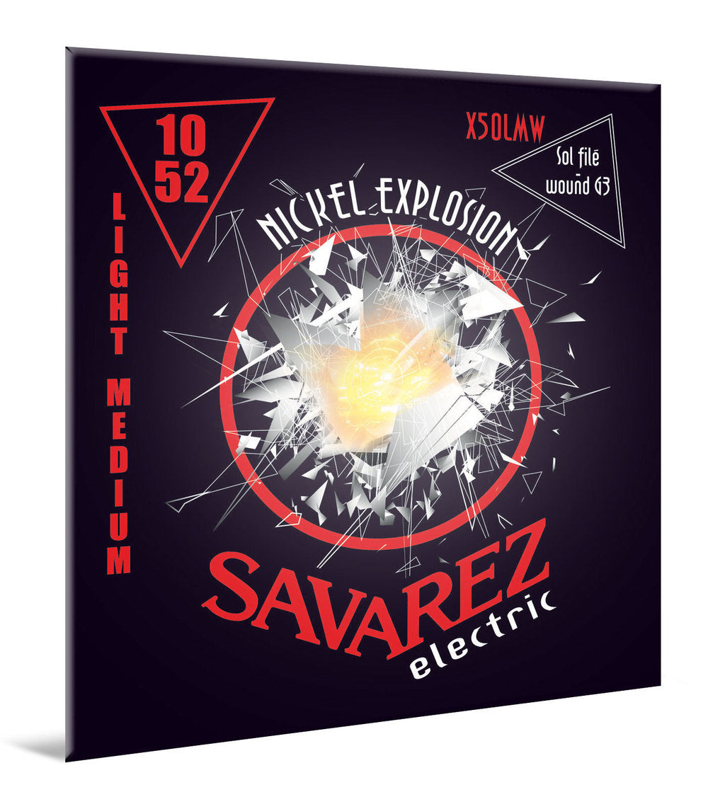 Savarez X50LMW Nickel Explosion con G entorchada, .010 a .052