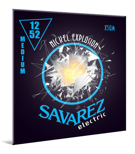 Savarez X50M Nickel Explosion, medium .012 a .052 con G entorchada