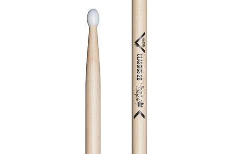 Vater Sugar Maple Classics 2B baquetas, punta de nailon