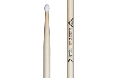 Baquetas Vater Sugar Maple Classics 8D Jazz, punta de nailon