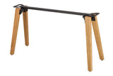 GEWA soporte para Portable Piano PP-2 y PP-3, patas de madera en negro mate