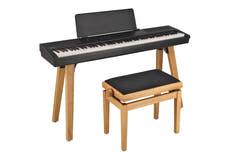 GEWA stativ til Portable Piano PP-2 og PP-3, træben i mat eg