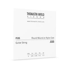 Thomastik-Infeld John Pearse Folk PJ35 cuerda A5 .035, entorchado redondo
