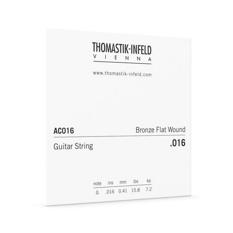 Thomastik-Infeld Plectrum AC016 cuerda de guitarra western .016, AC110