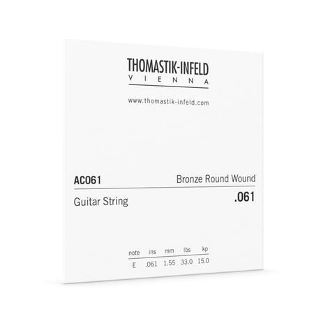 Thomastik-Infeld Plectrum AC061 cuerda para guitarra western .061, AC113