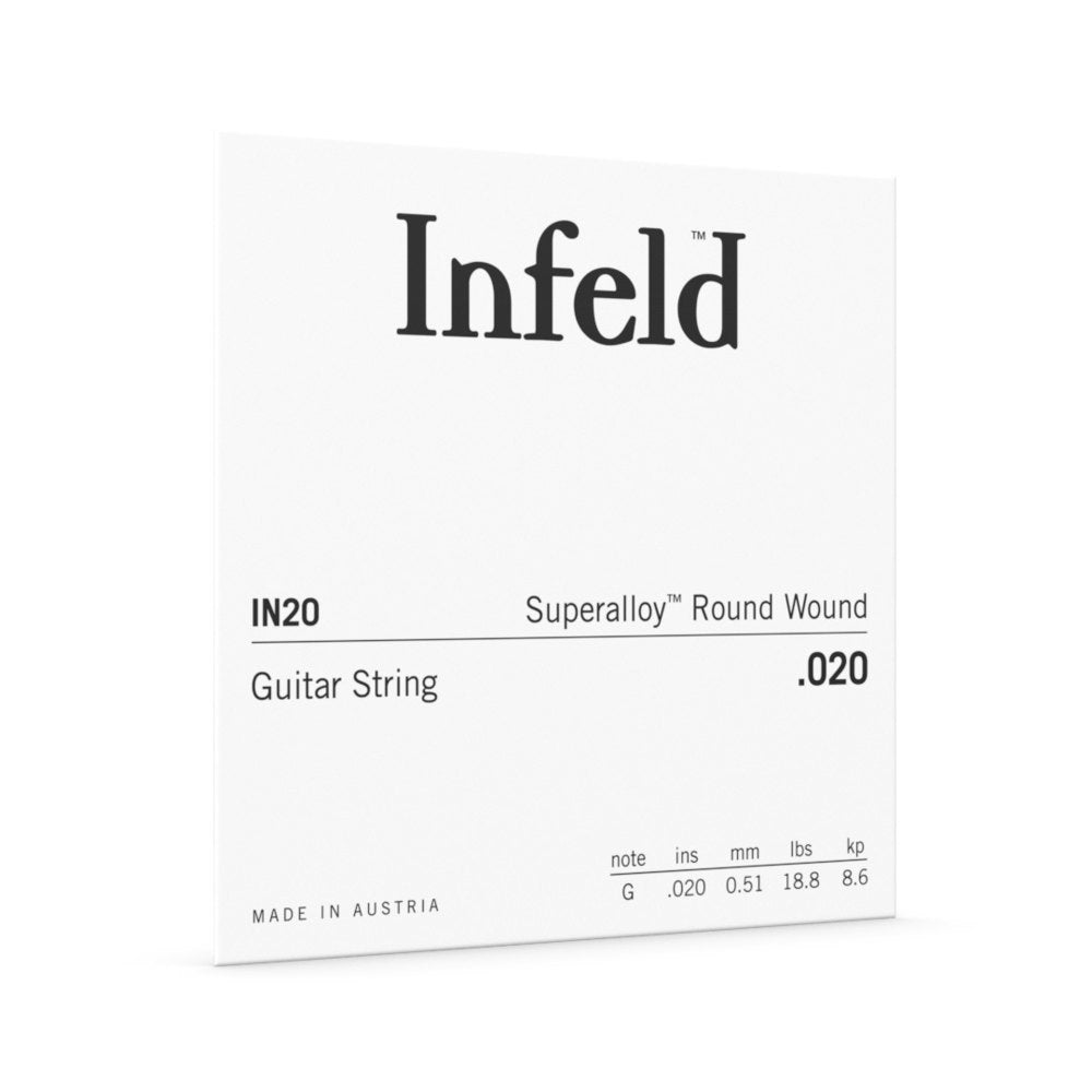 Thomastik-Infeld Superalloy cuerda de guitarra eléctrica .013, acero brillante (IP13)
