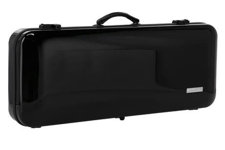 GEWA Air 2.8 estuche de viola, negro brillante