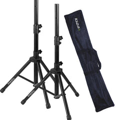 Ibiza - Soportes para altavoces con bolsa Bundle (30kg, 1,20m)