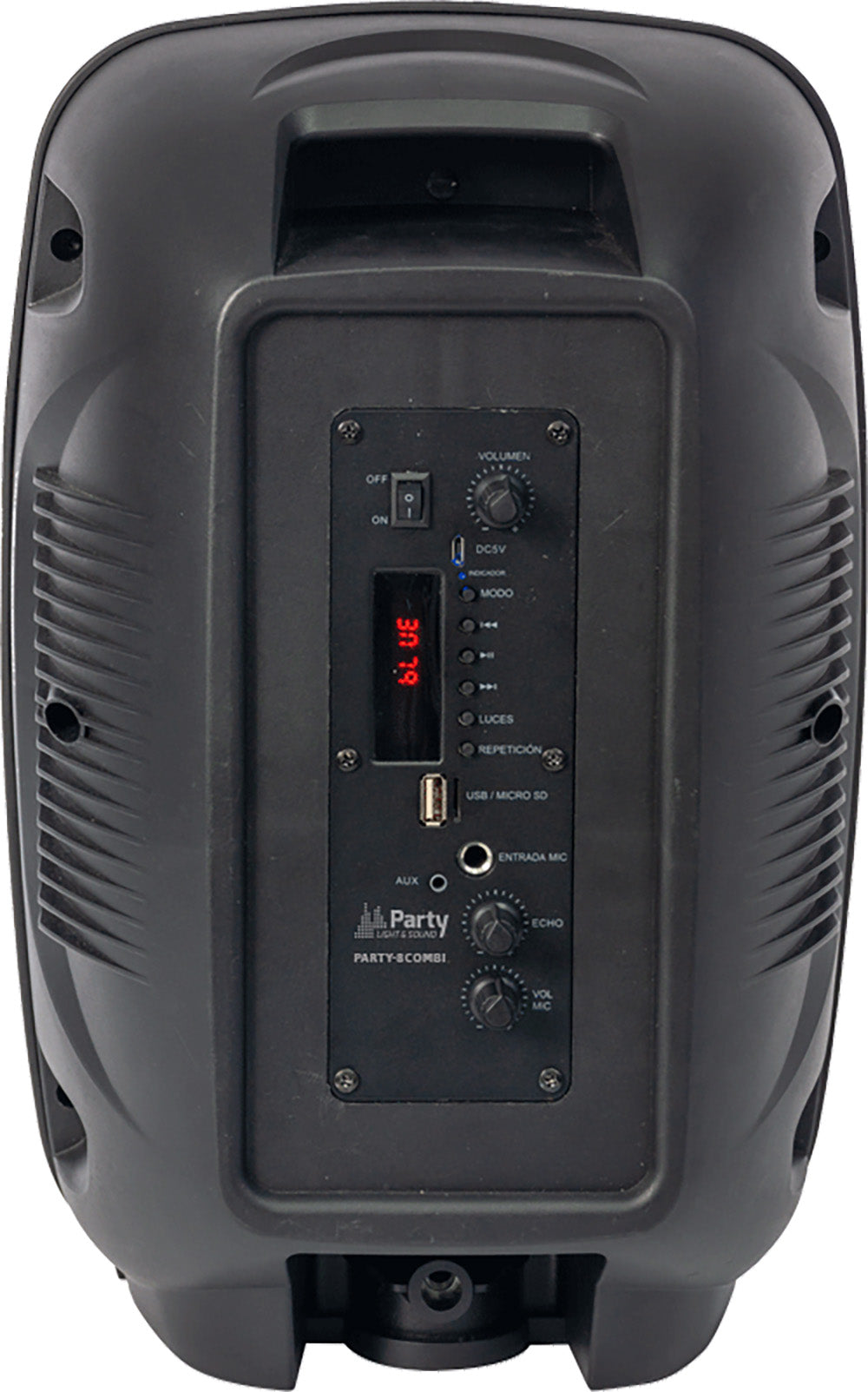 Altavoz de fiesta activo con LED y Bluetooth