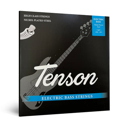 Tenson cuerdas de bajo eléctrico de níquel .040-.095, Light, long scale