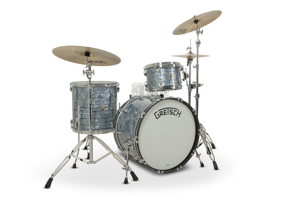Gretsch Broadkaster 3 piezas shell set 22", Sky Blue Pearl