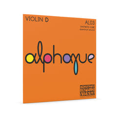 Thomastik-Infeld Alphayue AL03 cuerda D para 4/4-violines, aluminio