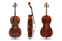 GEWA Sonata Europa Deluxe violonchelo 4/4, ajustado, arco de massaranduba, funda