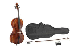 GEWA Sonata Europa Deluxe violonchelo 4/4, ajustado, arco de massaranduba, funda