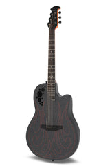 Ovation Elite Gus G. Signature Super Shallow 1868-GUS-G, Black satinado